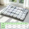 Casa para perro casa para gato tapete universal para dormir de cuatro estaciones tapete para gato tapete para piso de dormir para perro manta tapete cálido de invierno para mascotas