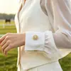 Gemelos de Girasol Completos de Diamante, Gemelos de Camisa, Botones Metálicos, Gemelos de Alta Gama para Hombre, Juego de Gemelos Tipo Caparazón de Tortuga