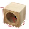 Caja de Audio de Madera, Subwoofer Hecho a Mano, Caja de Madera para Audio de Coche DIY, Caja Vacía, Cuerpo de Madera, Caja Doméstica de Madera Maciza