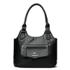 Bolsa Grande de Mão 2026 com Textura Simples, Nova Bolsa Tote Colorida Sólida da Moda para Mulheres, Bolsa de Ombro e Bolsa Transversal