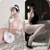 Lencería sexy sexy entrepierna abierta gratis cama divertida coqueteo caliente mono uniforme traje pijamas de mujer deseo puro