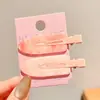 Novos Presilhas de Cabelo Primavera e Verão, Presilhas Pequenas de Um Real para Mulheres, Pentes de Cabelo Requintados e de Alta Qualidade, Presilhas Versáteis para Franja Lateral, Acessórios de Cabelo