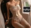 Lingerie sexy não provocante sexy laço peito pequeno apertado coquete paixão abrir arquivo tentação macacão mulheres tamanho grande