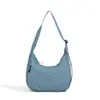 Bolso de Hombro Ligero Repelente al Agua para Mujer 2025 Nuevo Bolso Cruzado Color Caramelo Estilo Japonés y Coreano Casual Bolso Dumpling para Mujer