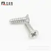 Tornillos Jonas Cross de Cabeza Plana Avellanada Fresada Cola Fresada Cola Plana Cola Cortada Autorroscantes M3m4 Blanco