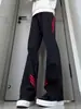 Jeans Masculino Verão 2025 Tendência Estilo Hong Kong Carta Personalizada Hip-Hop Ins Moda High Street Tendência Cool Calças Compridas