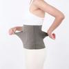 Plus bolso duplo bolso veludo cinto quente feminino aquecimento barriga aquecimento estômago frio à prova de frio sem costura tesouro quente cinto de útero