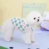 Ropa para Mascotas Pequeñas para Gatos, Teddy, Bichón, Chihuahua, Chaleco, Chaleco de Terciopelo a Cuadros 23, Primavera, Otoño e Invierno