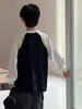 Camiseta de Manga Larga para Niños, Nuevo Estilo Primavera y Otoño 2026, Camiseta Básica Fresca y Elegante para Niños Mayores, Sudadera Camiseta de Primavera para Niños