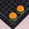 Simulación Hamburguesa Resina Juguete de Comida Pequeños Accesorios Pasador Material para Manualidades Llavero Accesorios de Resina para Manualidades Accesorios de Juguete