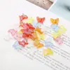 Brincos Pendants de Borboleta Iridescente Acrílica Mais Vendidos Transfronteiriços Colares de Miçangas DIY Feitos à Mão Acessórios de Cabelo