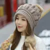 Chapéu Feminino Inverno Estilo K Versátil Tendência Proteção para Orelhas Chapéu de Tricô Fashion Outono e Inverno Veludo Espessado Chapéu de Lã de Inverno