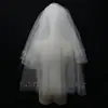 Velo de Novia Super Hada, Velo Esponjoso de Doble Capa, Velo de Perlas, Velo para Sesión de Fotos de Boda y Fiesta de Comercio Exterior