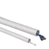 Tubo Eléctrico de PVC 40 * 1.7 mm, Canaleta Eléctrica, Tubo de PVC para Cableado, Tubo Eléctrico para Instalación Empotrada y Expuesta