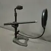 Soporte de Micrófono Universal 103 Ajustable Soporte de Escritorio para Micrófono de Condensador Micrófono de Condensador Mk4 U87 Base de Metal