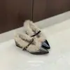 Zapatos Mary Jane de punta estilo coreano 2026, nueva colección de otoño, zapatos versátiles y elegantes para mujer con un tacón sutil