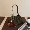Bolsa de Hombro Coreana Estilo Perezoso para Viajes de Otoño 2025, Gran Capacidad, Bolso de Hombro Casual de Moda para Mujer