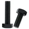 Tornillos Externos Hexagonales de Plástico de Nylon Negro Aislados Retardantes de Llama Pernos de Plástico Tornillos Extendidos M3-M12