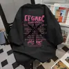 Camiseta de Manga Curta Hip-Hop com Estampa de Letras Tendência Nacional Estilo Japonês Verão Casual Design Solto Versátil Top para Casal