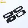 Adecuado para Modelos Nio 24 Lado L60 Elevación de Cristal Panel de Acero Inoxidable Lentejuela Modificación Interior Accesorios para Coche