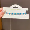 Pulsera de cuentas de vidrio estilo francés, moderna y versátil para el uso diario, un toque de lujo y sofisticación, con un diseño único e individual