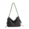 Bolso de hombro cruzado de otoño a cuadros simple de gran capacidad, nuevo, moda 2026, casual, elegante, versátil