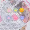 Mini Almohadillas de Pata de Gato Coloridas Brillantes DIY Pegamento de Crema Imanes para Refrigerador Hechos a Mano Accesorios para Pasadores Joyería Resina Accesorios para Ropa