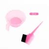 Kit de Coloração de Cabelo Atacado Tigela para Cabelo Conjunto de Duas Peças Kit para Cabelo Pente Pincel para Tratamento de Cabelo Salão de Cabeleireiro Doméstico Produtos Profissionais