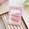 Estilo Coreano Tecido Doce Renda Algodão Laço Coelho Corda de Cabelo Infantil Grampo de Cabelo Meninas Flor Borracha Presilha de Franja