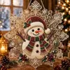 Kit de Apanhador de Sol com Pintura de Diamante Pérola Floco de Neve de Natal 5D Kit de Contas 3D DIY, Descontos por Volume Disponíveis