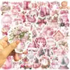 50 Pegatinas de Graffiti Navideño Rosas de Dibujos Animados para Decorar Guitarra Cuaderno Equipaje DIY Impermeables Venta al por Mayor Transfronteriza