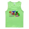 Chaleco de verano para niños 2023, estilo coreano, algodón casual, camiseta básica absorbente de sudor, ropa exterior deportiva de azúcar, camiseta sin mangas para niños