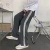 Pantalones Hombre Verano Delgados Estilo Coreano Moda Deportivos Pierna Ancha Adolescentes Sueltos Rectos Tendencia Marca Dosing Pantalones Casuales