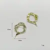 Anillo geométrico de pasador irregular transfronterizo europeo y americano, accesorio DIY, broche metálico personalizado anti-exposición para mujer