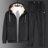 Abrigo acolchado de algodón para estudiante de invierno para hombre abrigo acolchado de algodón abrigo acolchado de algodón con capucha forro polar de borrego casual engrosado traje de abrigo acolchado de algodón