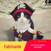Traje de pirata para cachorro de estimação transformado, roupa universal para animais de estimação de duas pernas, traje de pirata fofo para animais de estimação transformado
