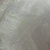 Malha de Gaze Ultra-Densa Lindamente Brilhante para Decoração de Cenas Externas, Malha de Tecido para Vestido de Designer