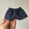 Roupas de Pelúcia de 17cm, Mini Jeans Atacado, Roupas de Boneca de 10cm, Calças de Substituição para Roupa de Boneca