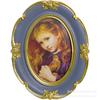 Moldura de Foto Roxo Resina Retrô Europeia Decoração de Sala Pintura Quarto Mesinha de Cabeceira Enfeites Mesa Parede Decoração Combinação de Parede de Fotos