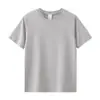 Nova Camiseta de Algodão de Fibra Longa de Xinjiang Algodão Lulu Algodão Ultra Macio Manga Curta, Macia e Amiga da Pele, Absorvente de Umidade e Secagem Rápida Top Casual para Homens