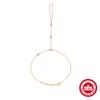 Pulsera de Plata Esterlina S925 Estilo Europeo y Americano Nuevo con Ojo de Caballo y Dedo para Mujeres Elegante Elegante Estilo Francés Lujo Ligero Joyería de Mano