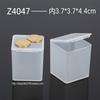 Caja de plástico transparente caja de elementos caja de almacenamiento mini caja original caja de piezas caja de embalaje de producto caja pequeña material PP