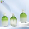Botella de gel de ducha de alta calidad 500 ml botella dispensadora botella con forma de plástico PET botella de champú botella de acondicionador dividida en botellas
