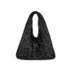 Bolso de mano de estilo francés con lentejuelas, elegante y de alta gama, con un diseño moderno y sofisticado.