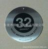 Posavasos de Metal Redondo de Latón Cepillado Electroplateado/Mantel Individual de Metal Anodizado para Restaurante/Bar Occidental