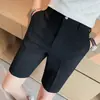 Pantalones Cortos Waffle para Hombre 2026, Nuevo Estilo de Verano, Color Sólido, Pantalones Casuales Delgados, Pantalones Blancos de Moda Tendencia para Hombre