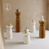 Dezoito Porta-Expositores de Sacola de Presente de Papel Armário Exibidor de Produtos para Salão de Beleza Comercial Exposição Armário Exibidor de Amostras de Joias Mesa Lateral de Casa
