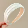 Diadema Melard pequeña estilo Chanel de copa alta para mujer, diadema elegante retro para uso diario que hace que la cara se vea más pequeña, accesorio para el cabello