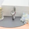 Nuevo Reloj de Mujer de Acero con Incrustaciones de Diamantes Cuarzo Venta Directa del Fabricante Estudiante Casual Simple Reloj Transfronterizo Reloj Pulsera