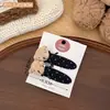 2026 Nuevo Lindo Peluche Oso Pequeño Muñeco Pinza para el Cabello Girly Dulce Pinza para Flequillo Versátil Pinza para Cabello Suelto Pasador Adorno para el Cabello